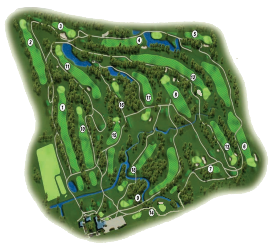 Casselview Course Map 1